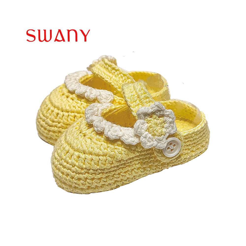 Baby Yellow Crochet Shoes with lace.jpg