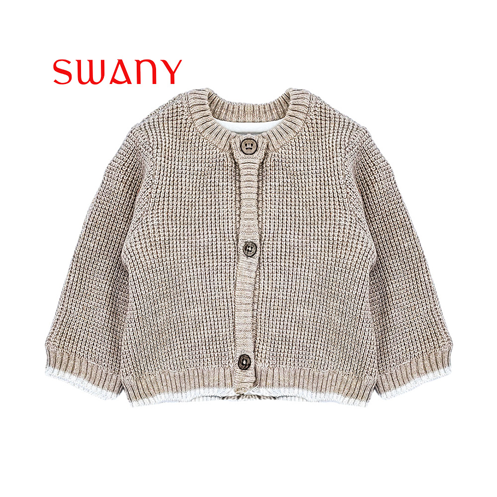 Baby Colored Warm Knitted Sweater Coat.jpg